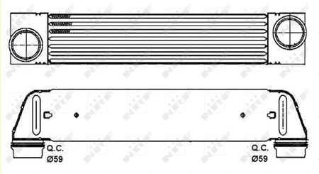 NRF 30317B Charge Air Cooler - 5