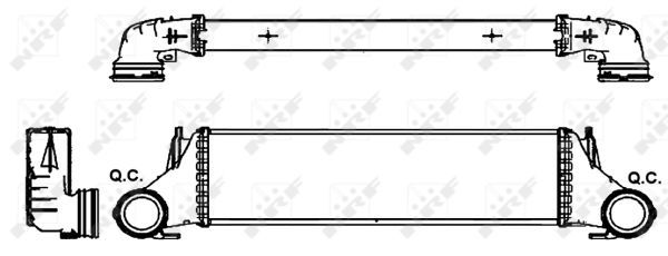NRF 30323A Charge Air Cooler - 5