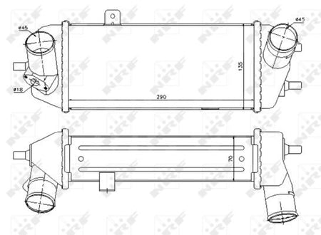 NRF 30327B Charge Air Cooler - 5
