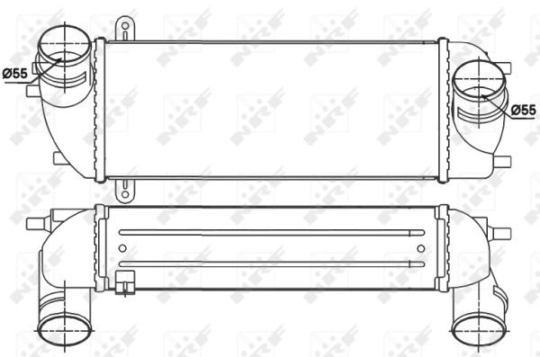 NRF 30338B Charge Air Cooler - 5