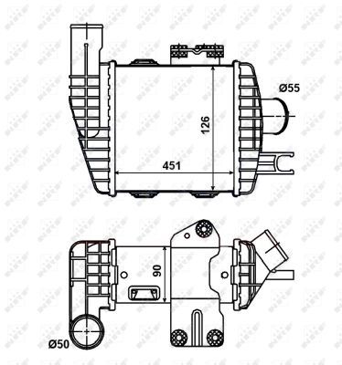NRF 30371B Charge Air Cooler - 5