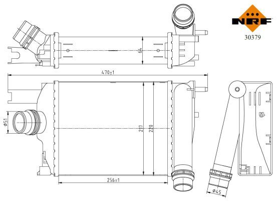NRF 30379A Charge Air Cooler - 5