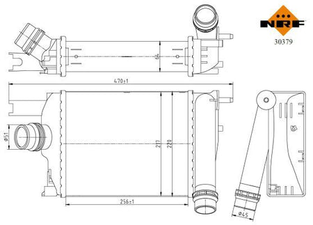 NRF 30379A Charge Air Cooler - 5