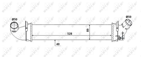 NRF 30380B Charge Air Cooler - 5