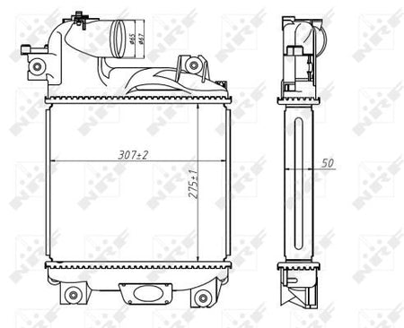 NRF 30455B Charge Air Cooler - 6