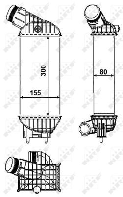 NRF 30462 Charge Air Cooler - 5