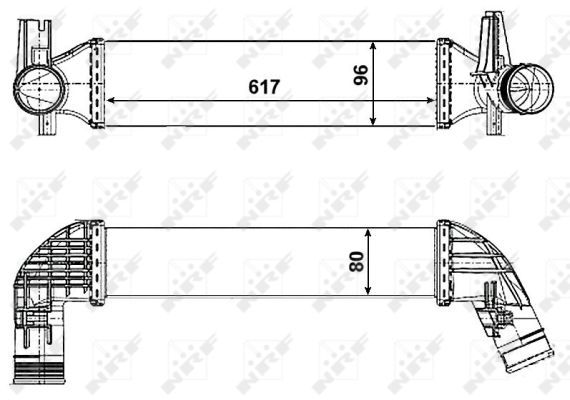 NRF 30463 Charge Air Cooler - 5