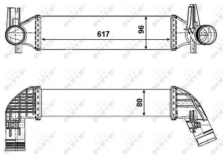 NRF 30463 Charge Air Cooler - 5