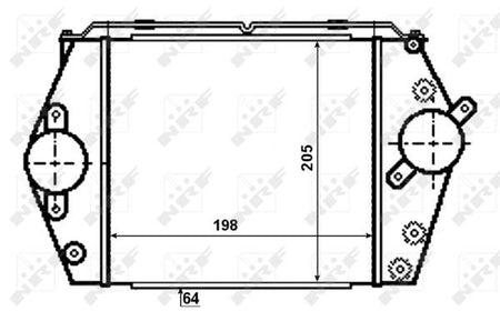NRF 30471B Charge Air Cooler - 5