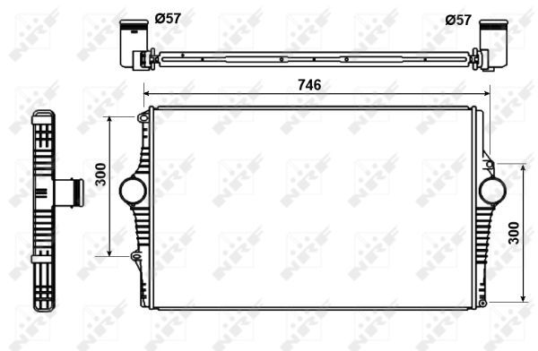 NRF 30501B Charge Air Cooler - 5