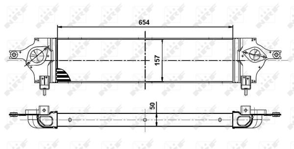 NRF 30513 Charge Air Cooler - 5