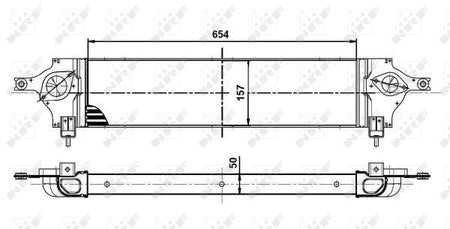NRF 30513 Charge Air Cooler - 5