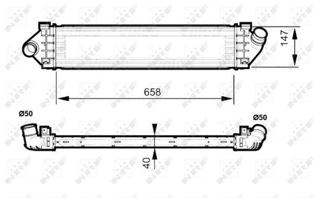 NRF 30515B Charge Air Cooler - 5