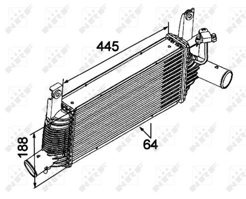NRF 30527A Charge Air Cooler - 5