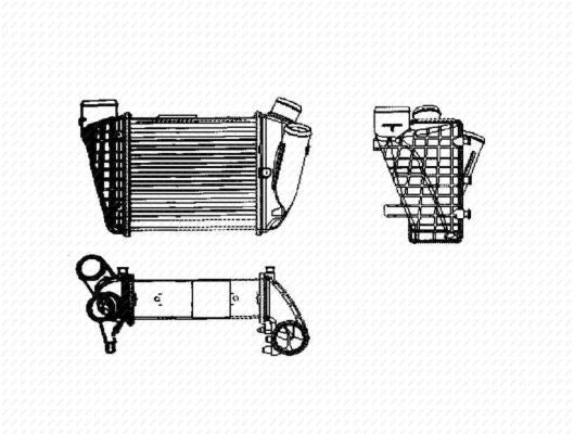 NRF 30754B Charge Air Cooler - 5
