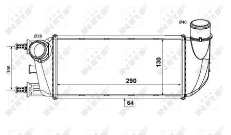 NRF 30773B Charge Air Cooler - 5