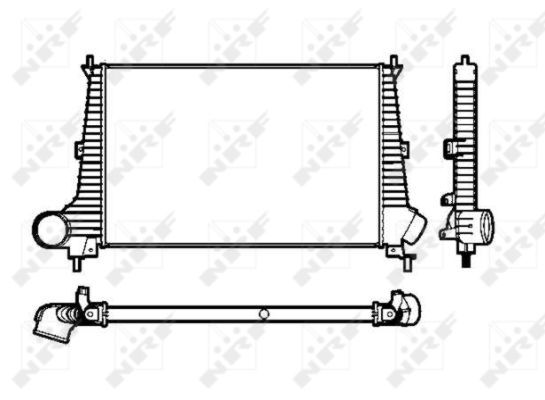 NRF 30845B Charge Air Cooler - 5