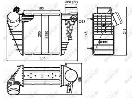 NRF 30847B Charge Air Cooler - 5