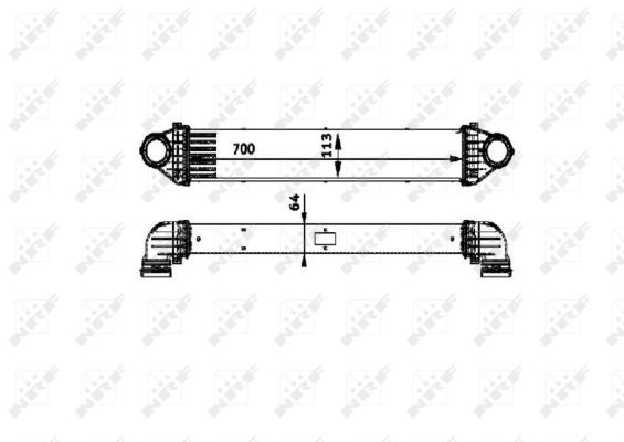 NRF 30900A Charge Air Cooler - 5