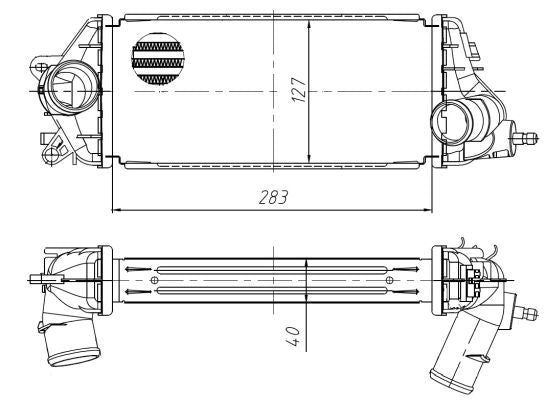 NRF 309032 Charge Air Cooler - 5