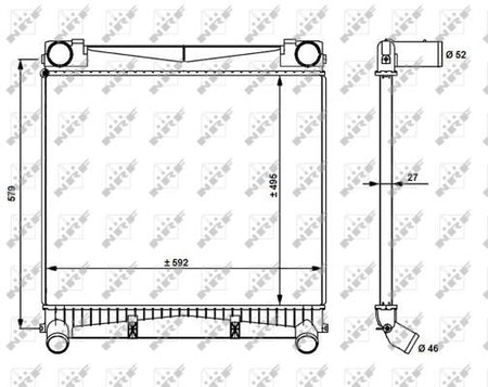 NRF 30911B Charge Air Cooler - 5