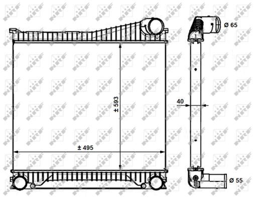 NRF 30913A Charge Air Cooler - 5