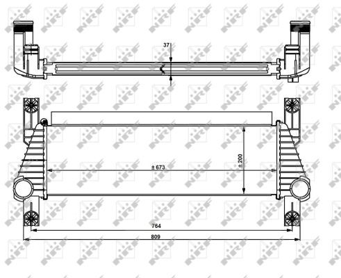 NRF 30918B Charge Air Cooler - 5