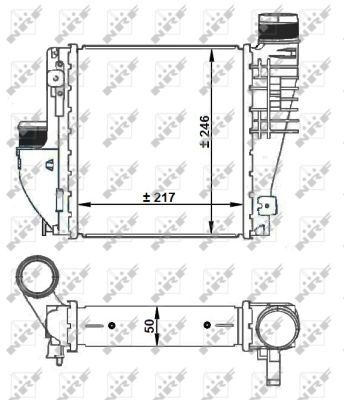 NRF 30924B Charge Air Cooler - 5