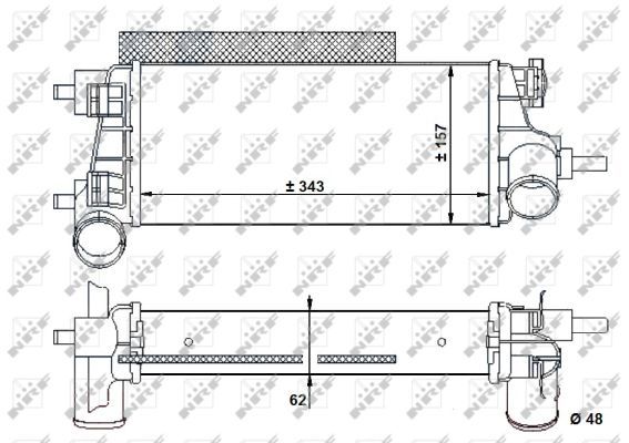 NRF 30926B Charge Air Cooler - 5