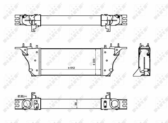 NRF 30928A Charge Air Cooler - 5