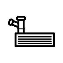 NRF 310504 Radiator, traction battery - 1