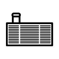 NRF 31917 Oil Cooler, engine oil - 1