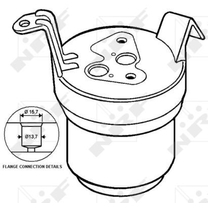 NRF 33111A Dryer, air conditioning - 5