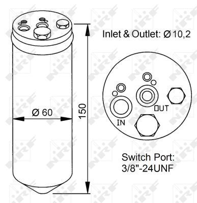 NRF 33137A Dryer, air conditioning - 5