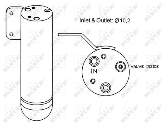 NRF 33151B Dryer, air conditioning - 5