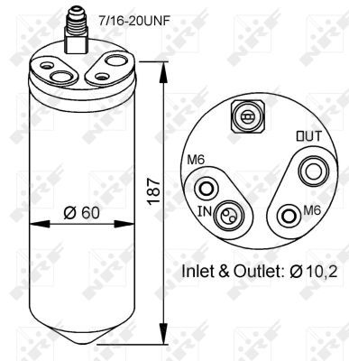 NRF 33152B Dryer, air conditioning - 5
