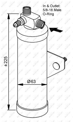 NRF 33161B Dryer, air conditioning - 5
