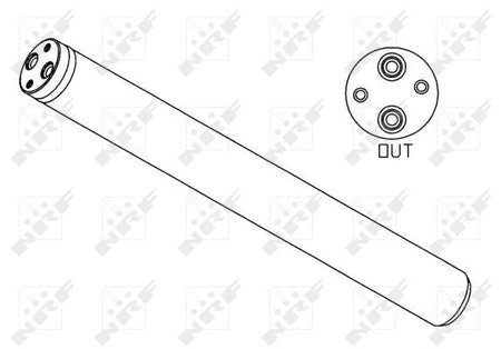 NRF 33192A Dryer, air conditioning - 5