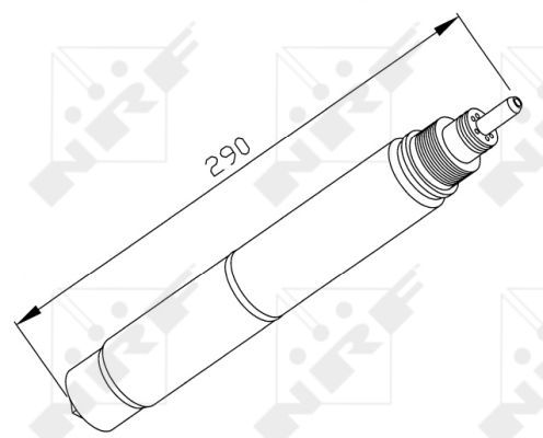 NRF 33197A Dryer, air conditioning - 5