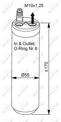 NRF 33206A Dryer, air conditioning - 5