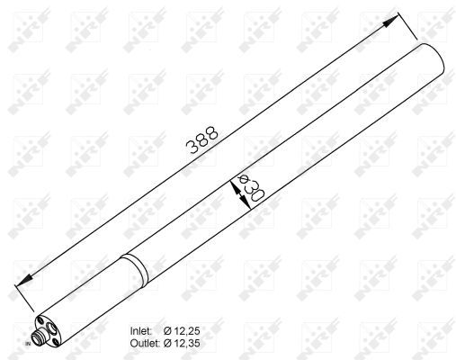 NRF 33213 Dryer, air conditioning - 5