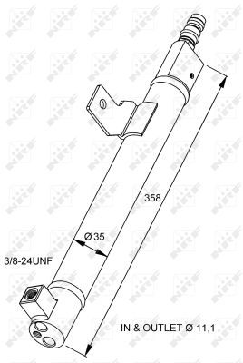 NRF 33281 Dryer, air conditioning - 5