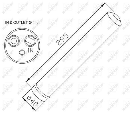 NRF 33298A Dryer, air conditioning - 6