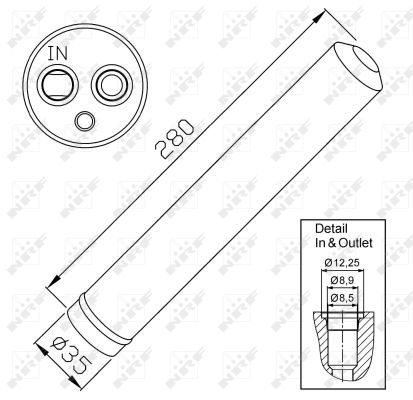 NRF 33302 Dryer, air conditioning - 6