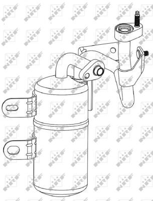 NRF 33307 Dryer, air conditioning - 6