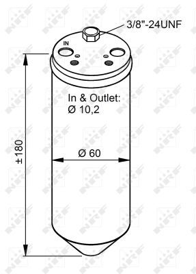 NRF 33319 Dryer, air conditioning - 5