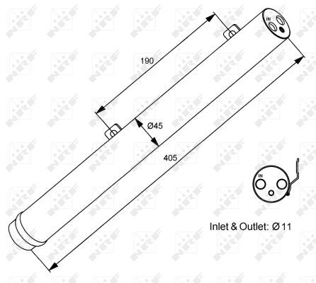 NRF 33353A Dryer, air conditioning - 2