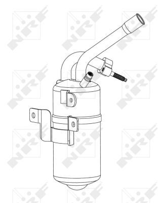 NRF 33358 Dryer, air conditioning - 5