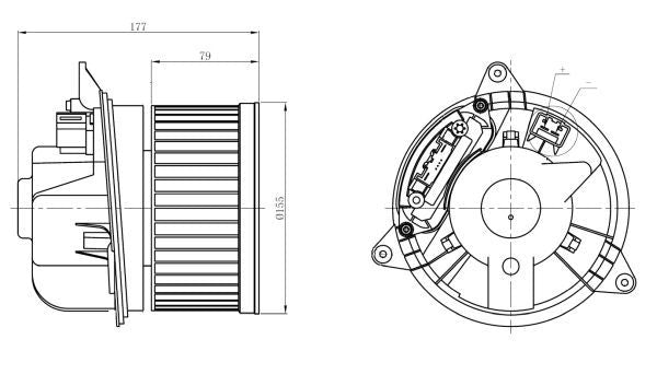 NRF 34271A Interior Blower - 6