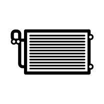 NRF 350694 Condenser, air conditioning - 1